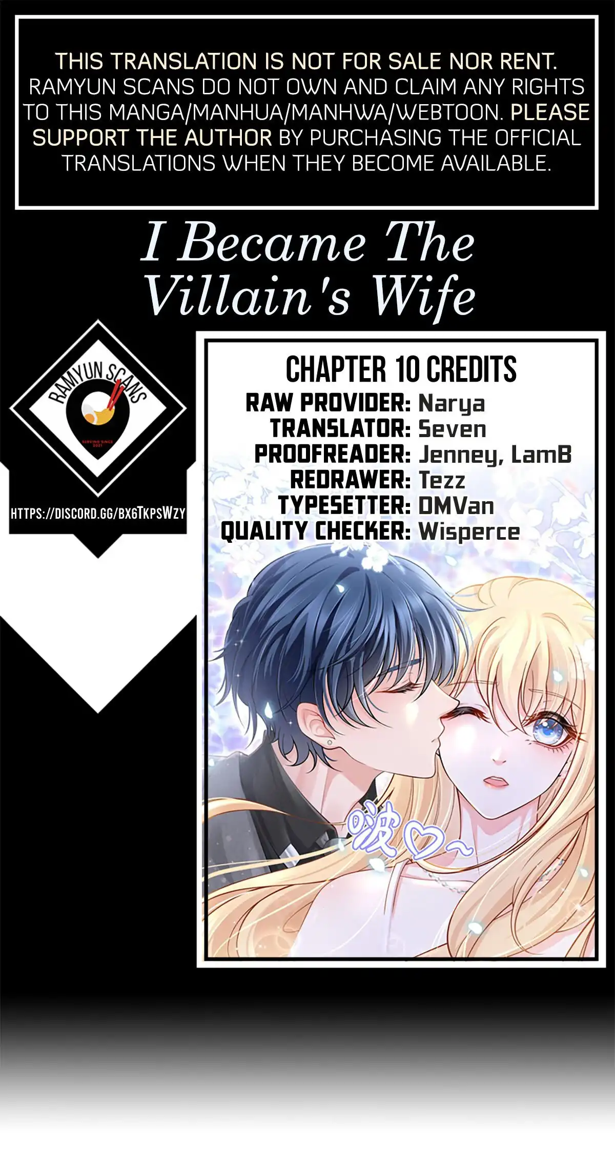 I Became The Villain'S Wife Chapter 10 1